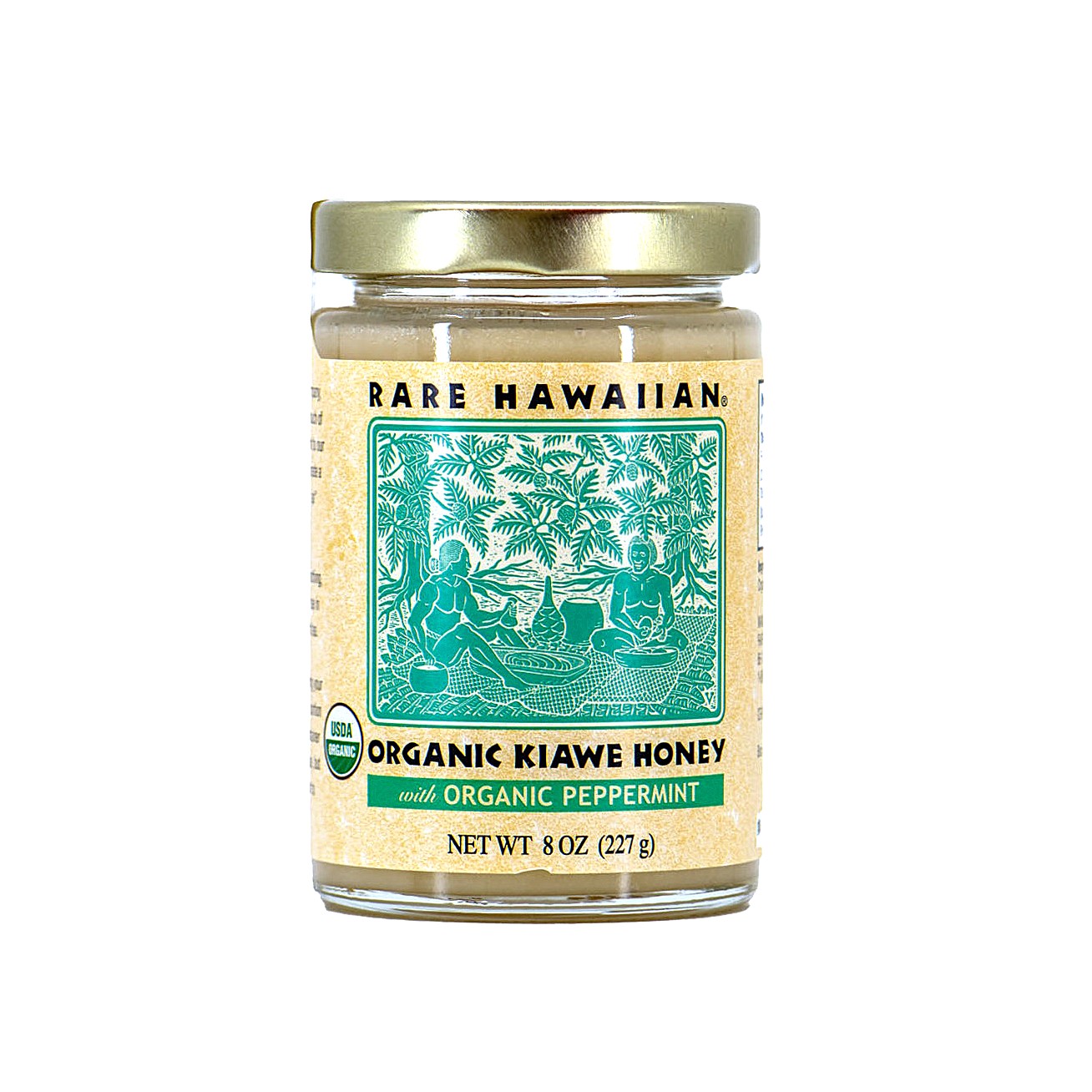Organic Kiawe Honey with Peppermint - Rare Hawaiian