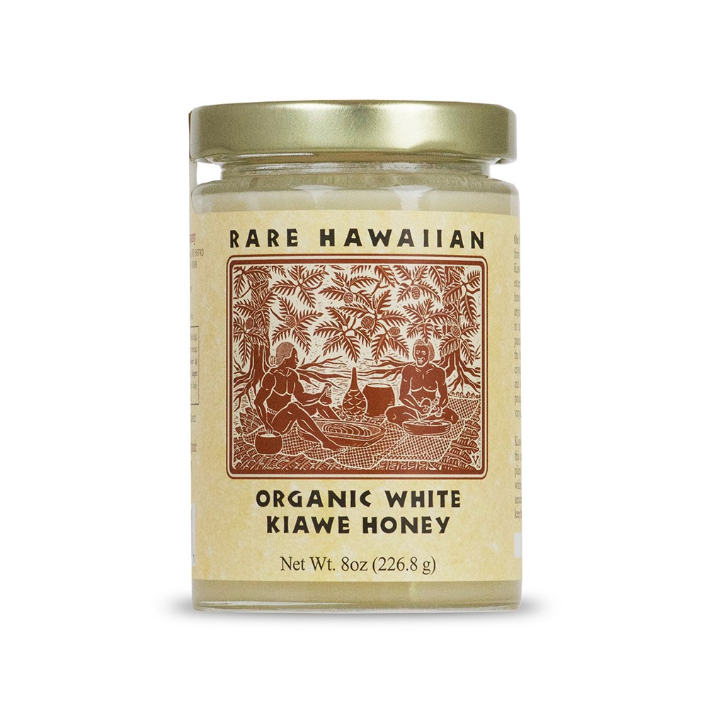 Organic White Kiawe Honey - Rare Hawaiian