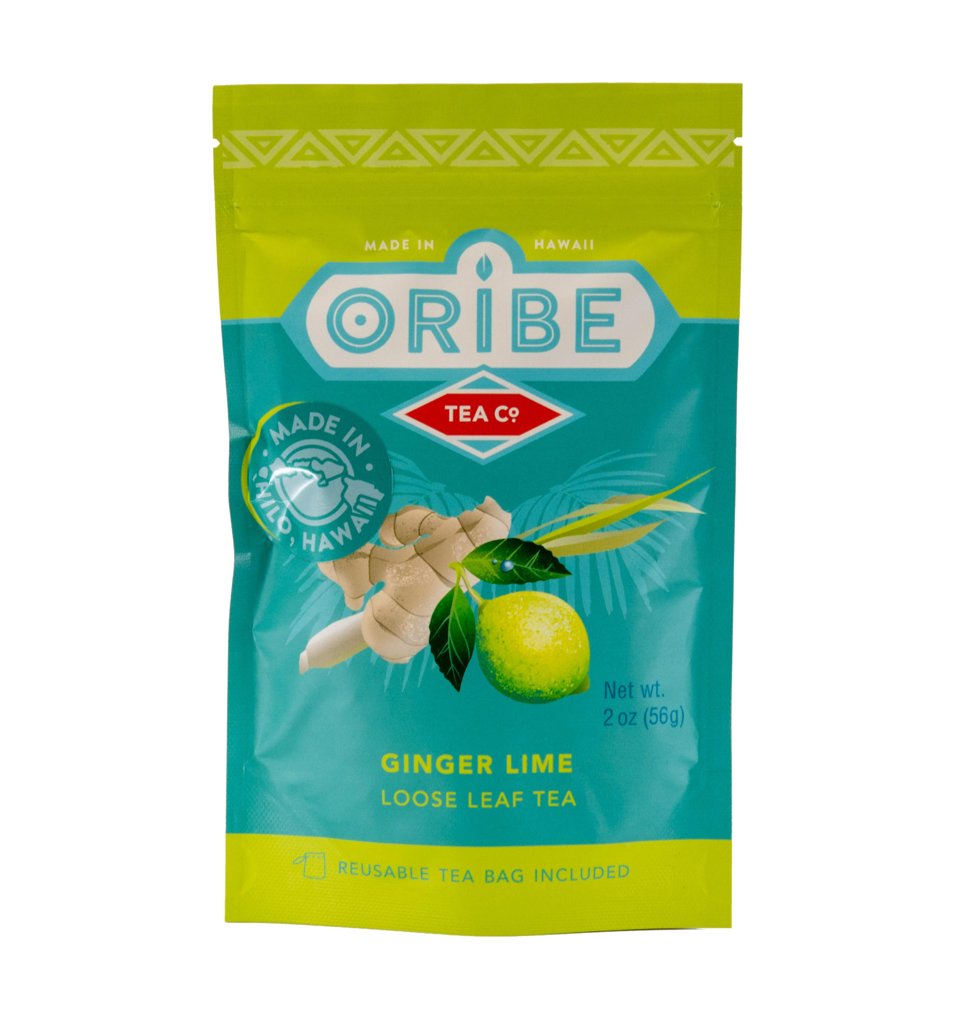 Oribe Loose Leaf Ginger Lime Tea Rare Hawaiian