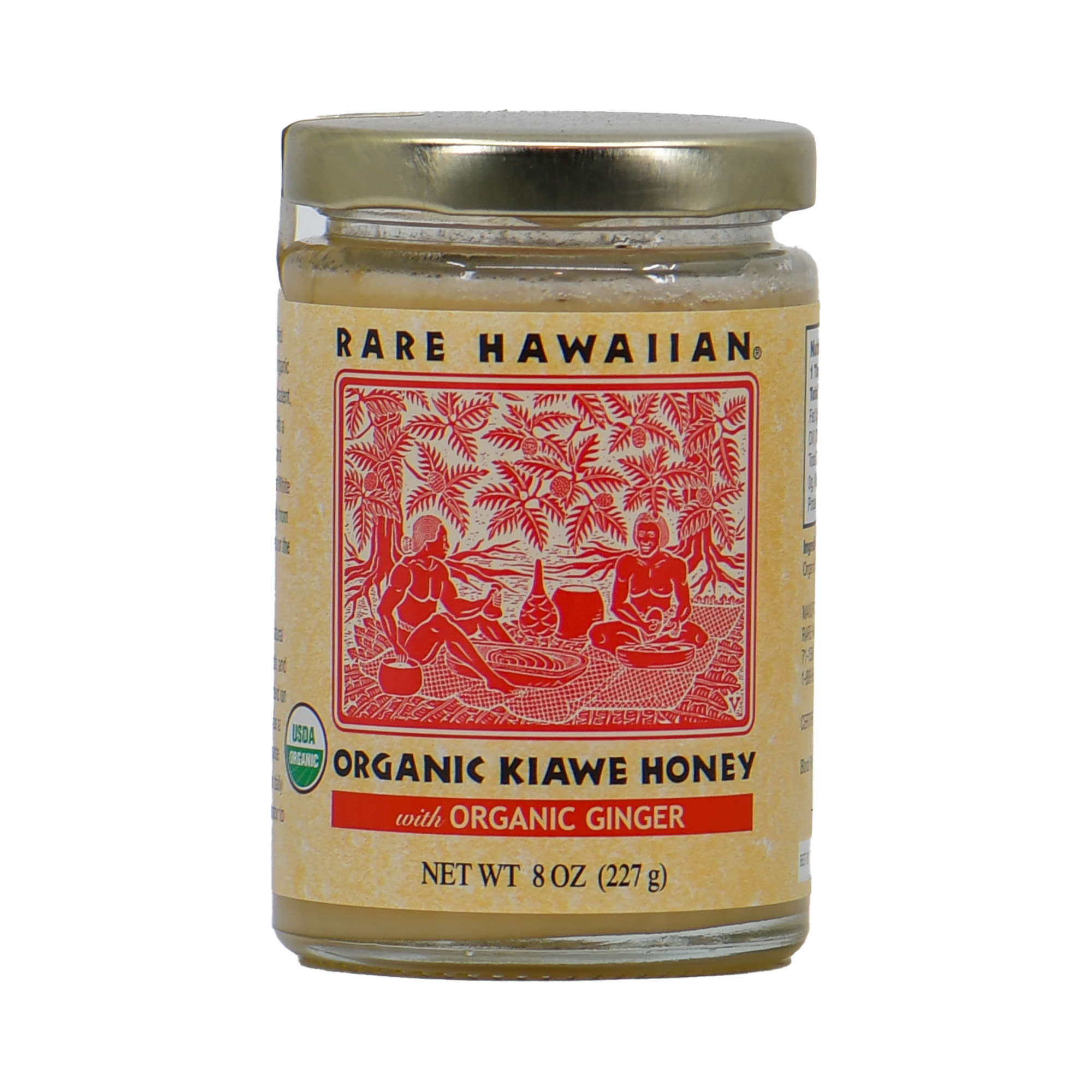 Organic Kiawe Honey with Ginger - Rare Hawaiian