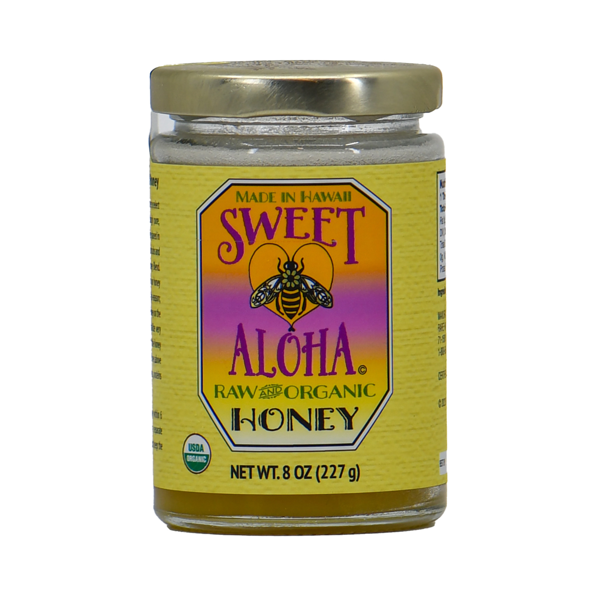 Organic Sweet Aloha Honey - Rare Hawaiian